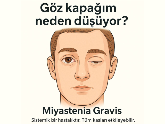 Göz kapağım neden düşüyor? Sabah iyiydi ama akşama doğru düştü…